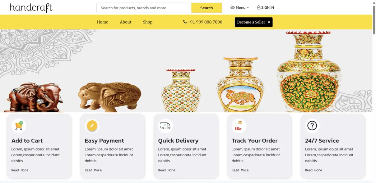Ecommerce Web App